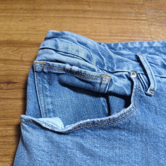 Distressed Blue Women's Jeans - Picture 4 of 14